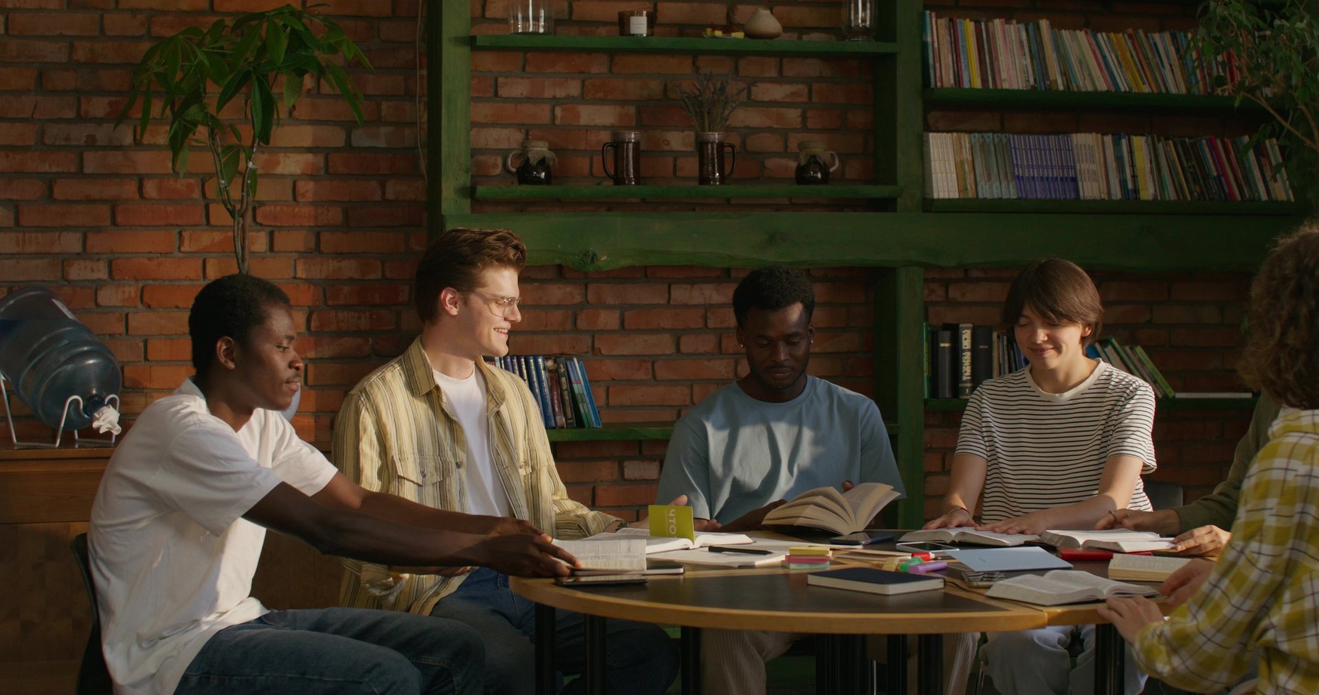 Group praying together